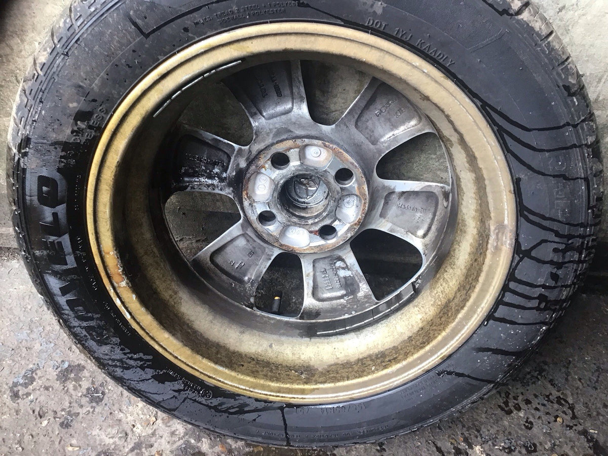 TOYOTA AYGO MK1 ALLOY WHEEL 14'' 42611 YY360 WITH TYRE 155X65X14 2005 20157