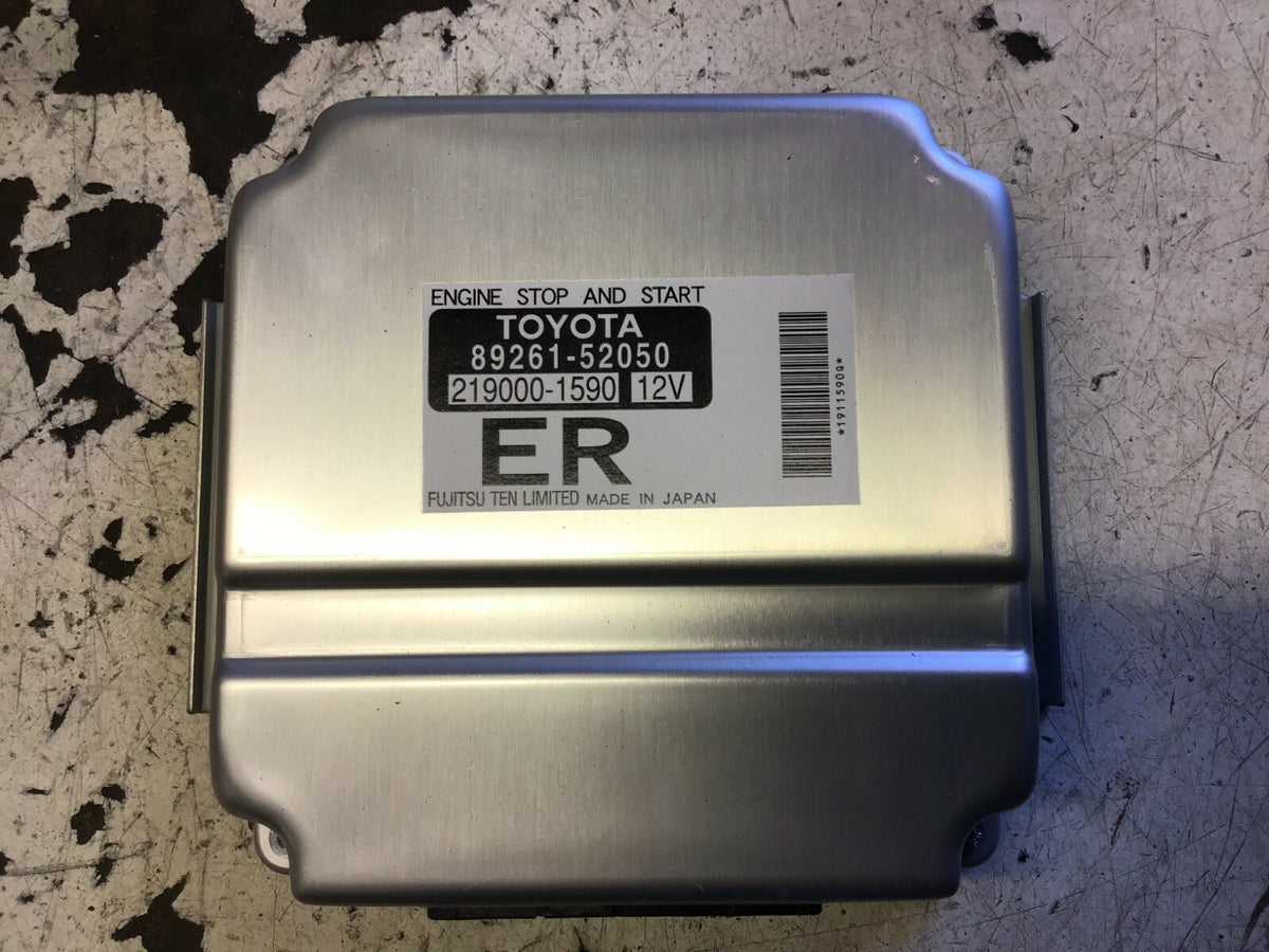 TOYOTA YARIS MK2 1.3 ENGINE STOP/START CONTROL ECU MODULE 89261 52050 2006 2011 0