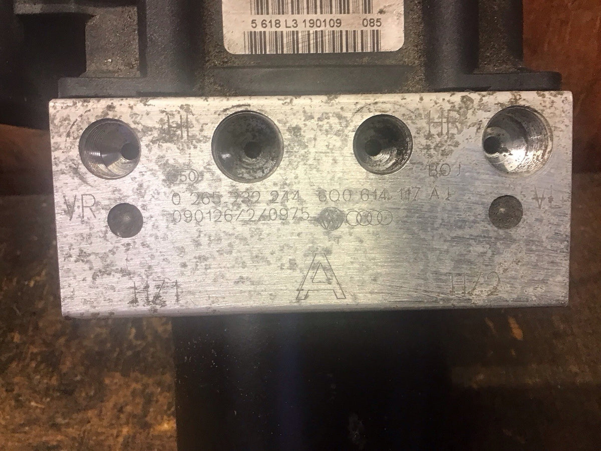 VOLKSWAGEN POLO 9N3 ABS PUMP MODULE 6Q0614117AJ  0265232244 2005 200915