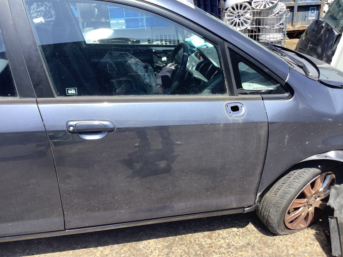 HONDA JAZZ MK2 DRIVERS SIDE FRONT DOOR SPARKLE GREY METALLIC NH684P 2002 20085