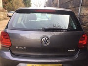 VOLKSWAGEN POLO 6R TAILGATE PEPPER GREY PAINT CODE LD7R BARE 2009 20178