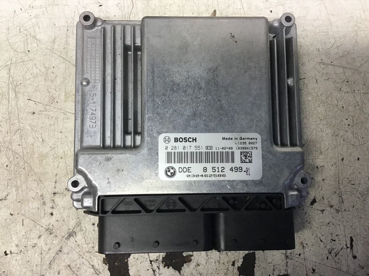 BMW 1 SERIES E87 2.0 DIESEL ENGINE ECU 0281017551 8512499 01 N47D20C 2008 20111