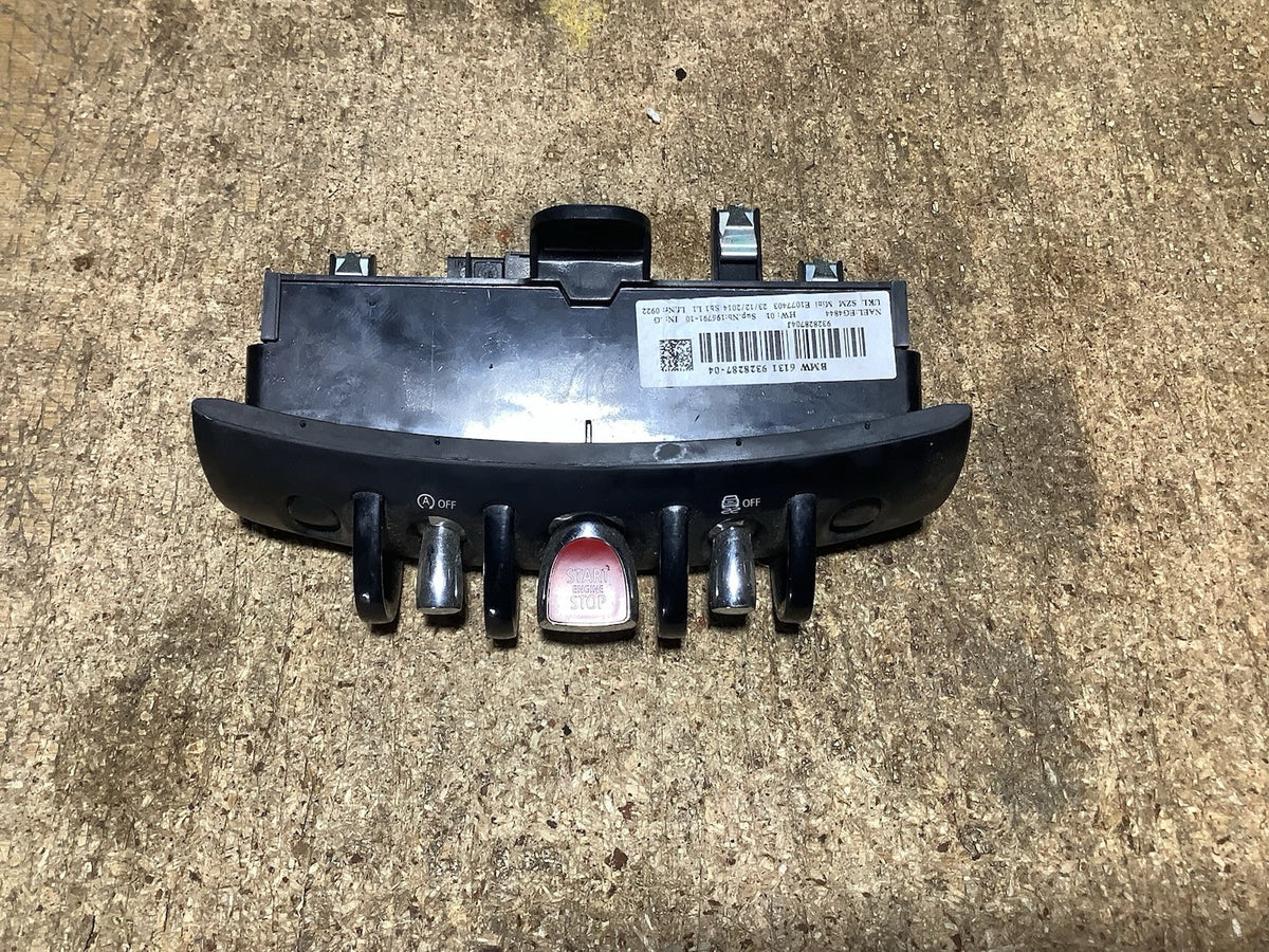 MINI COOPER F56 CONTROL UNIT START/STOP SWITCH 9328287 2014 20181