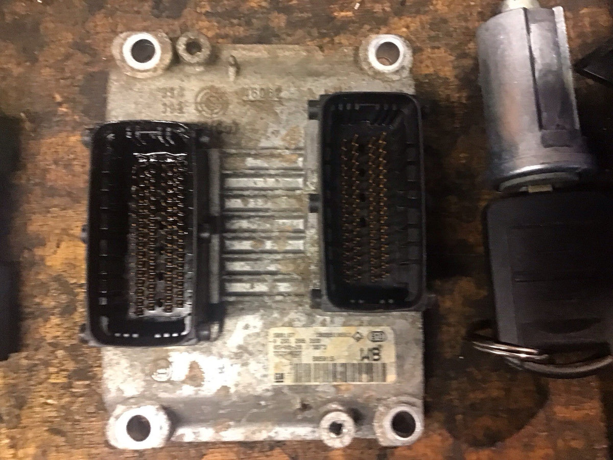 VAUXHALL CORSA C 1.0 PETROL ECU KIT 55354327 0261208393 Z10XEP 2003 20065