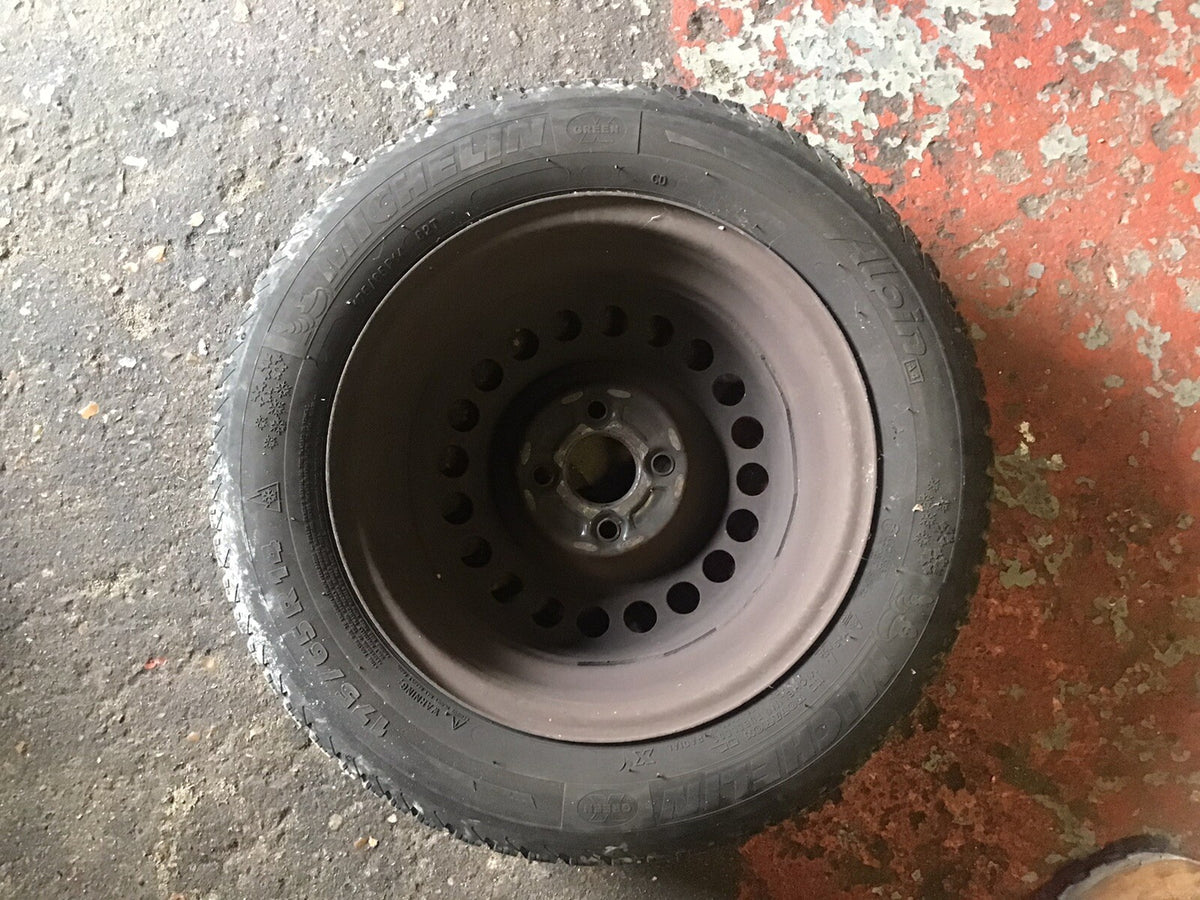 HONDA JAZZ MK2  SPARE WHEEL 14''  STEEL RIM TYRE 175X65X14  2002 20085