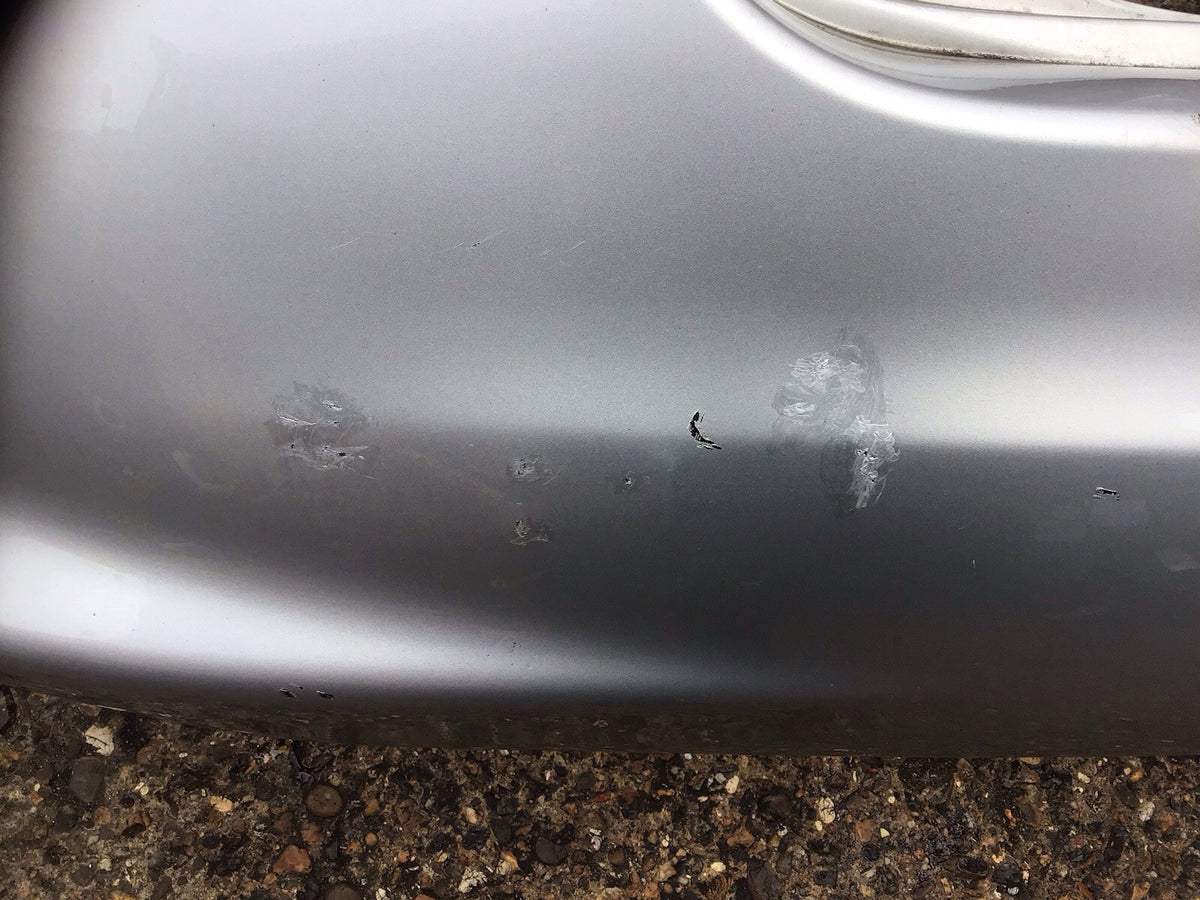 HONDA JAZZ MK2 REAR BUMPER  ALABASTER SILVER NH700M 2002 20089
