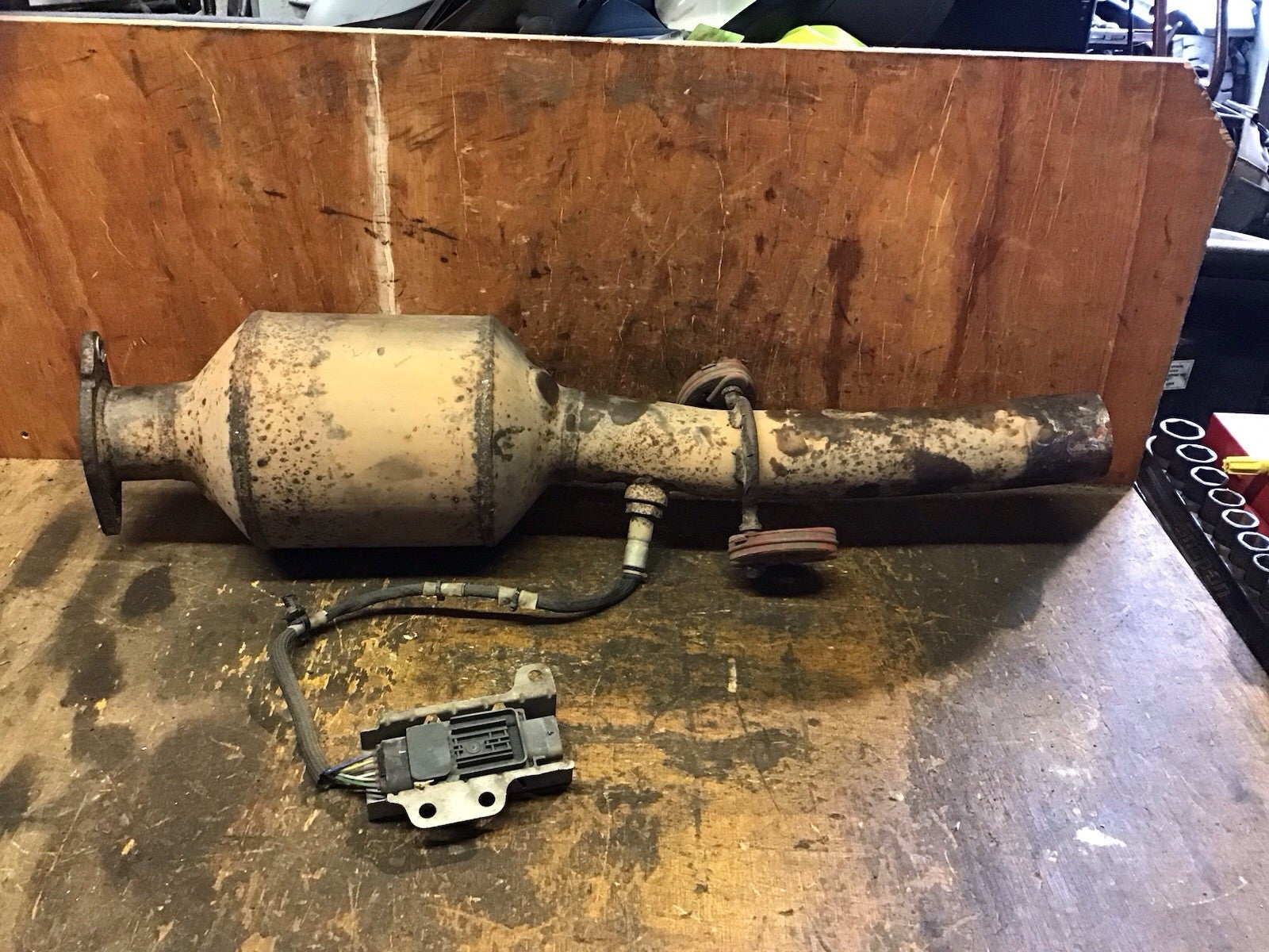 FORD TRANSIT CUSTOM 2.0 DIESEL CATALYTIC CONVERTER CAT EURO 6 2016 20190