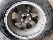 VOLKSWAGEN POLO 9N3 ALLOY WHEEL 15'' 6Q0601025R WITH TYRE 195X55X15 2005 20099