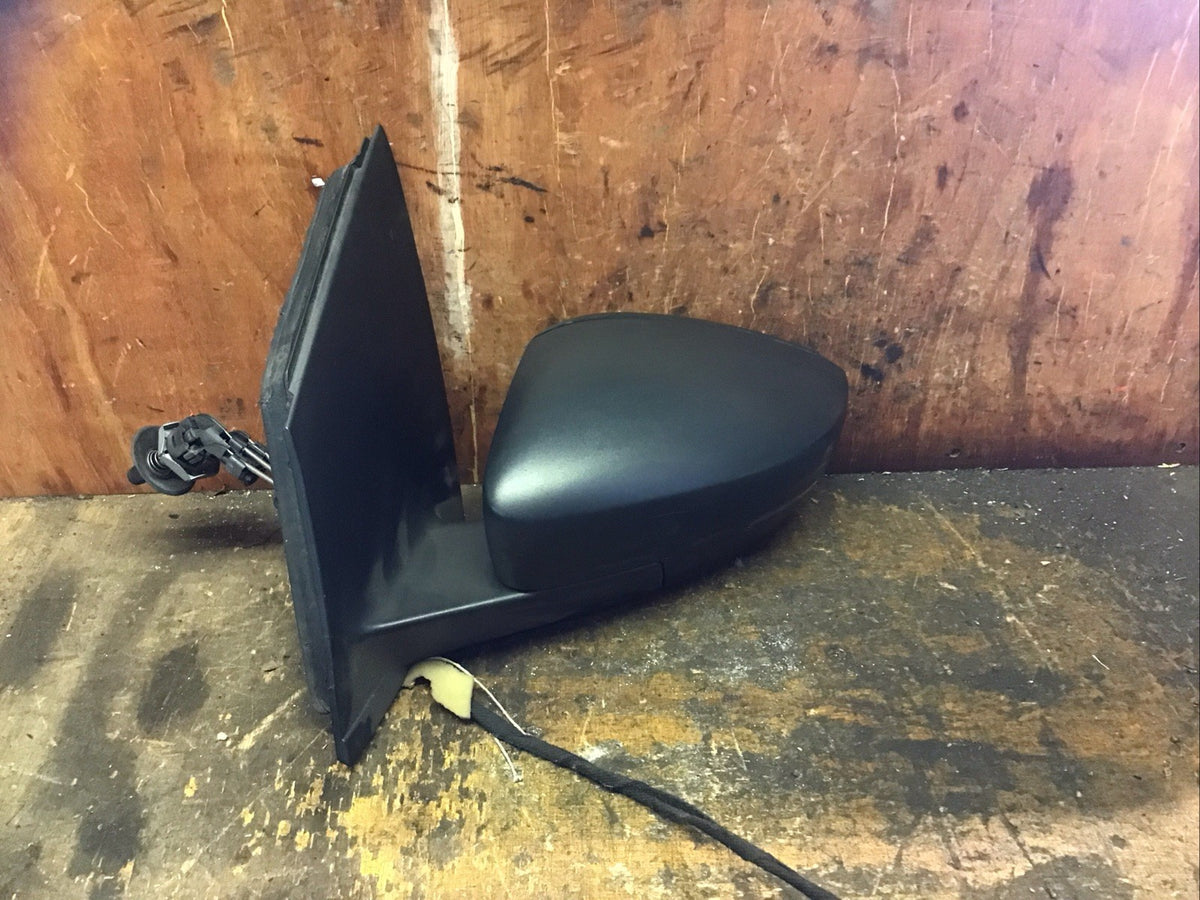 VOLKSWAGEN POLO 6R  PASSENGER'S SIDE MIRROR BLACK 6R2857501AG  2009 20157