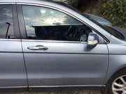 HONDA CRV DRIVER'S SIDE FRONT O/S DOOR BLUEISH SILVER METALLIC B538M 2007 20120
