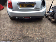 BMW MINI F56 REAR BUMPER WHITE SILVER METALLIC A62 3DOOR 2014 20181