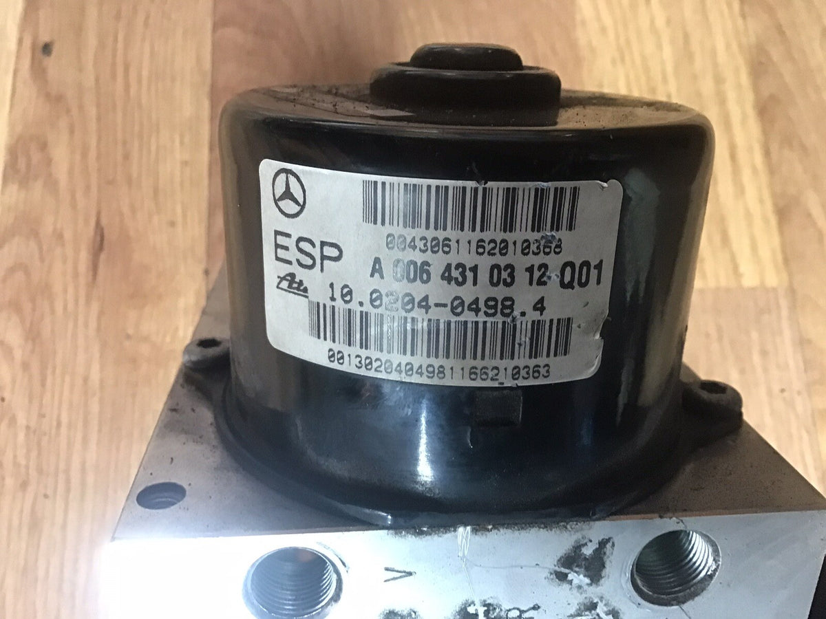 MERCEDES C CLASS W203 ABS PUMP MODULE A0064310312 2003 20086