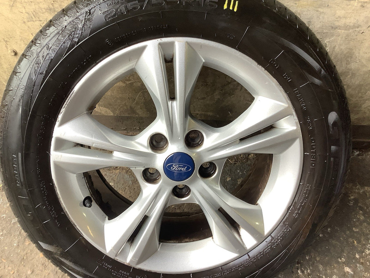FORD FOCUS MK3 ALLOY WHEEL 16'' CM5C 1007 AXA TYRE 215X55X16 2011 20183