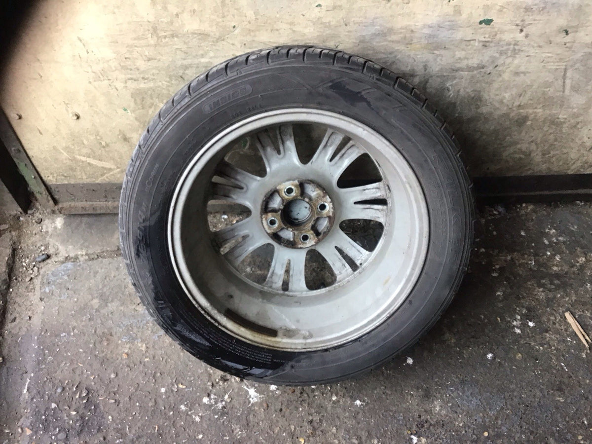 VAUXHALL CORSA D ALLOY WHEEL 16'' AND TYRE 195X55X16 2006 20147