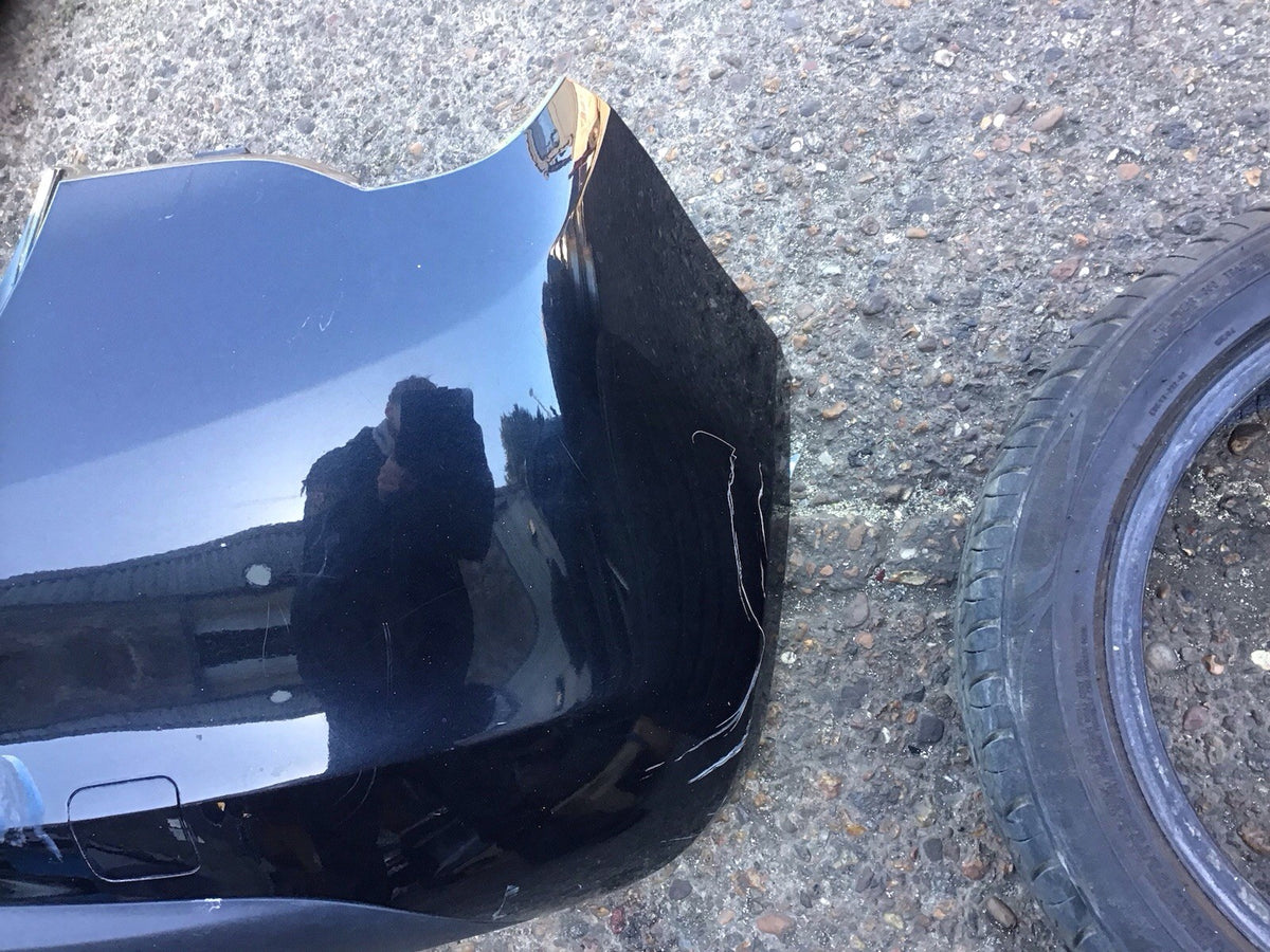 VAUXHALL CORSA E REAR BUMPER CARBON FLASH BLACK Z22C 3 DOOR DAMAGED 2015 20193