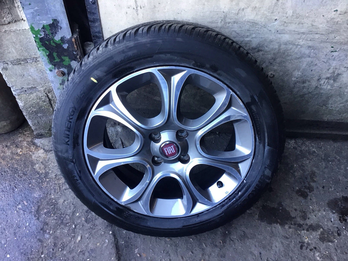 FIAT PUNTO ALLOY WHEEL 16" 51940828 WITH TYRE 195X55X16 2007 20152