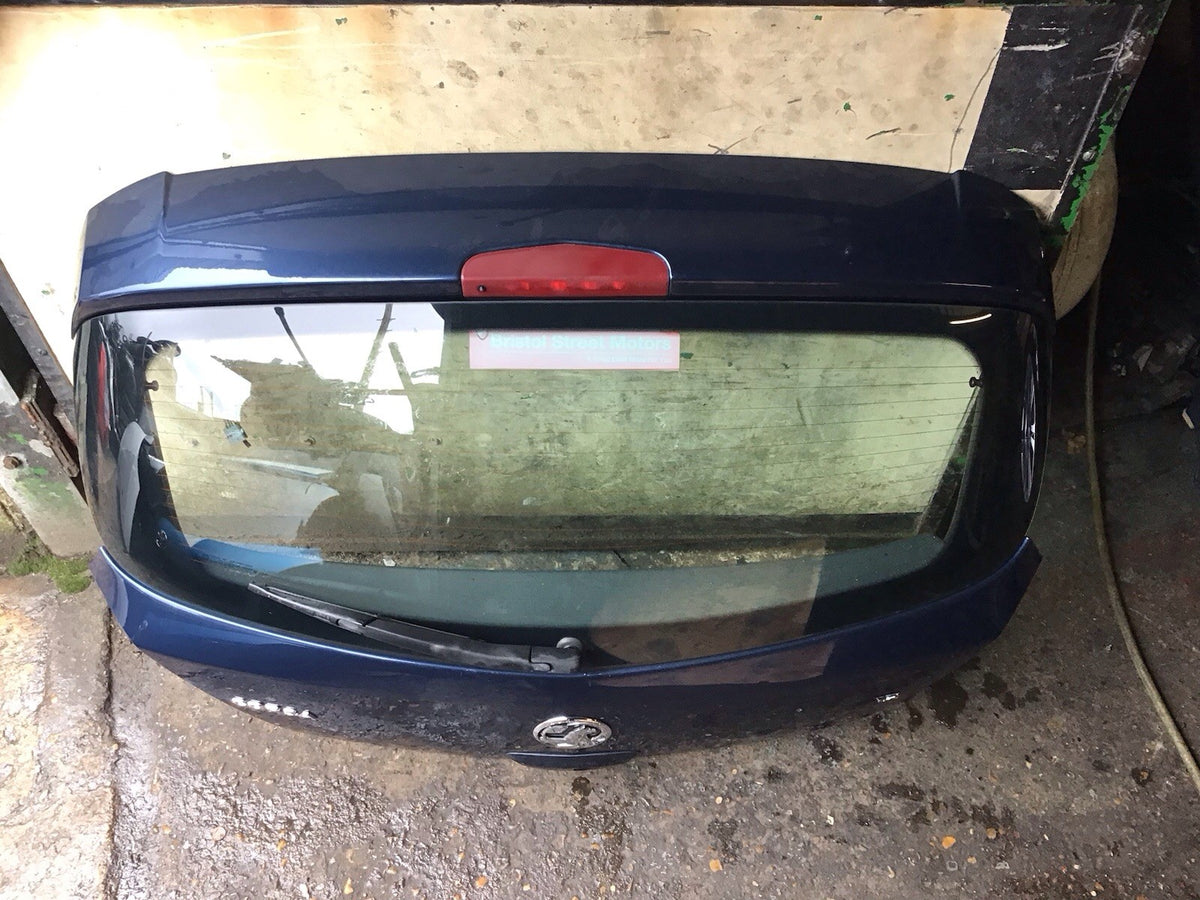 VAUXHALL CORSA D TAILGATE WATERWORLD BLUE PAINT CODE Z22A 5 DOOR 2014 20195