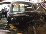 FORD FIESTA MK7 PASSENGER'S SIDE N/S REAR DOOR IN PANTHER BLACK  2008 20170