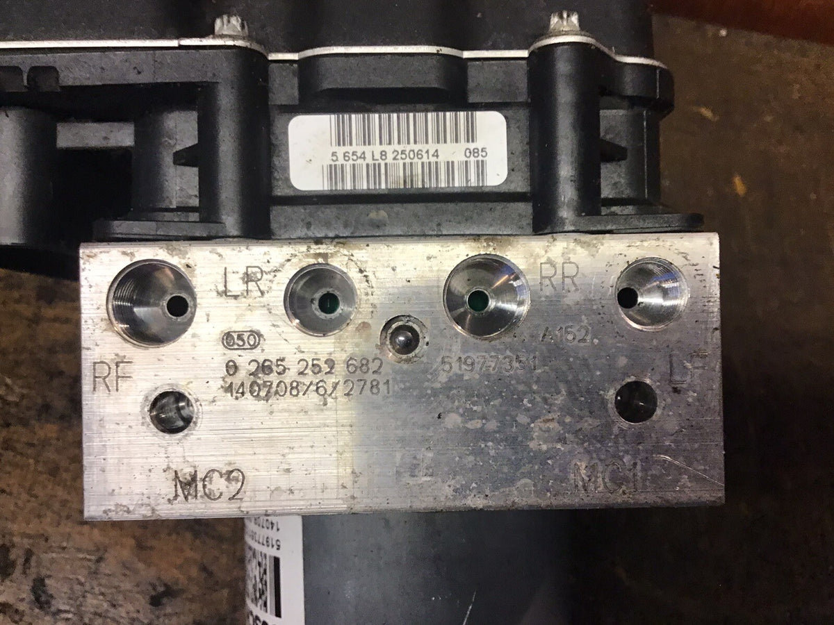 FORD KA  ABS PUMP MODULE 51977351 BOSCH 0265252682 2009 20167