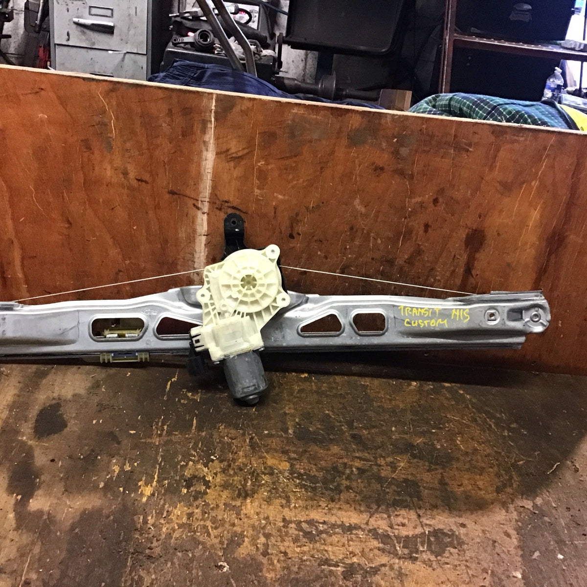 FORD TRANSIT CUSTOM PASSENGERS SIDE WINDOW MOTOR REGULATOR BK21 V23201 BD 17 191