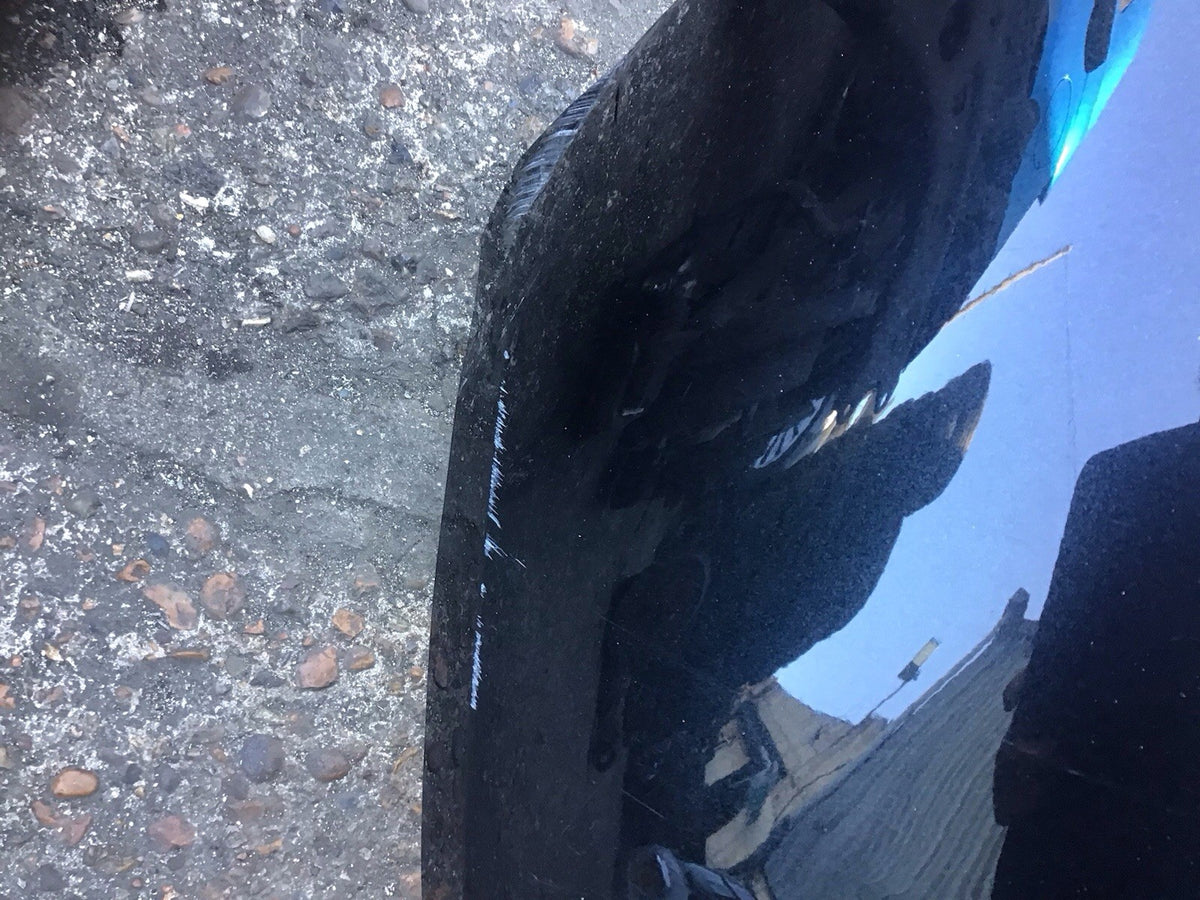 VAUXHALL CORSA E REAR BUMPER CARBON FLASH BLACK Z22C 3 DOOR DAMAGED 2015 20196