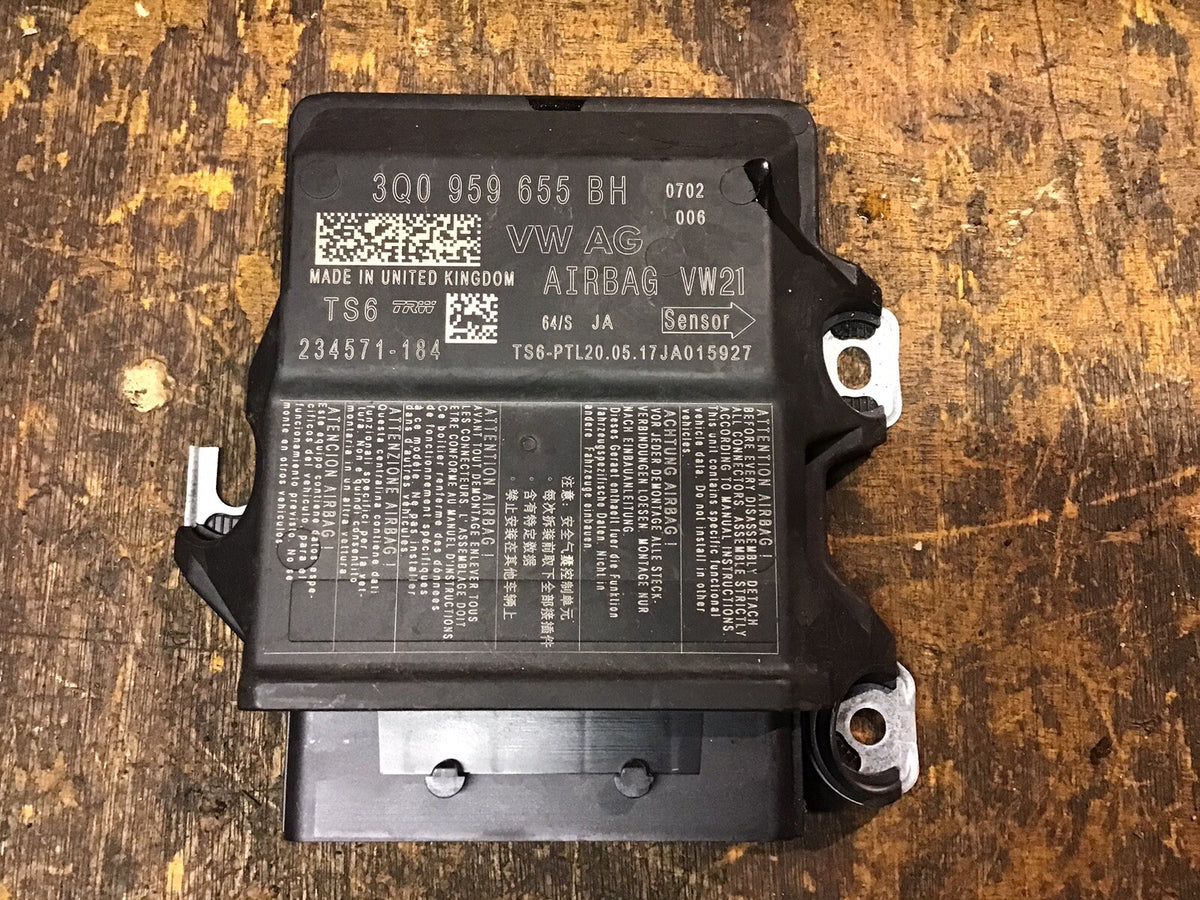 SEAT VOLKSWAGEN SKODA AIRBAG MODULE ECU 3Q0959655BH 2013 20201