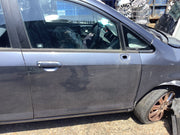 HONDA JAZZ MK2 DRIVERS SIDE FRONT DOOR SPARKLE GREY METALLIC NH684P 2002 20086
