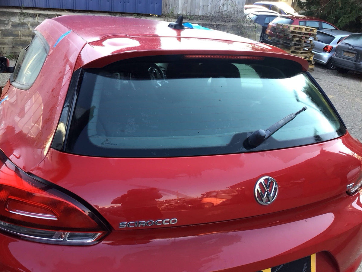 VOLKSWAGEN SCIROCCO TAILGATE RED PAINT CODE LA3H 2009 20179