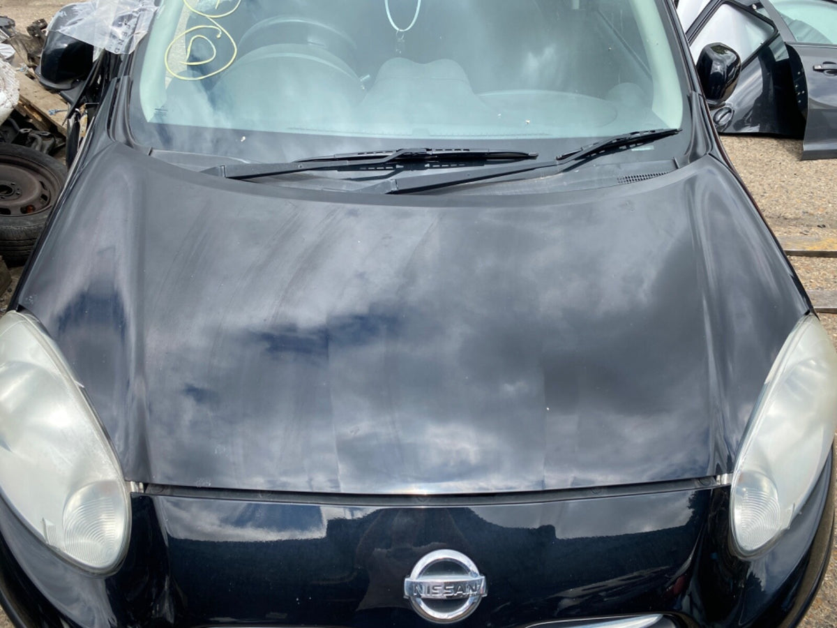 NISSAN MICRA K13  BONNET BLACK  PAINT CODE KH3 2010-201711