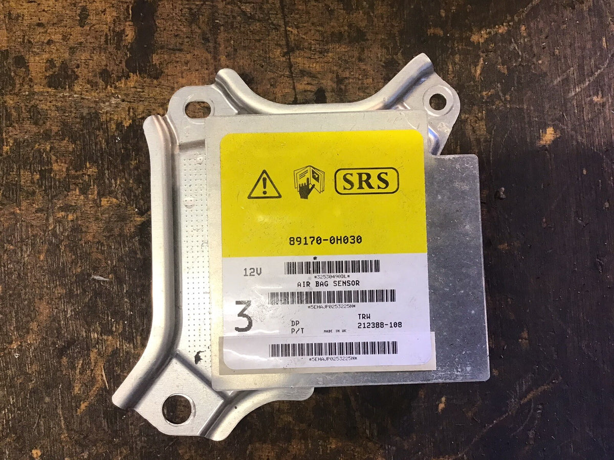TOYOTA AYGO MK1 PEUGEOT 107 AIR BAG MODULE SENSOR ECU 89170 0H030 2005 20141