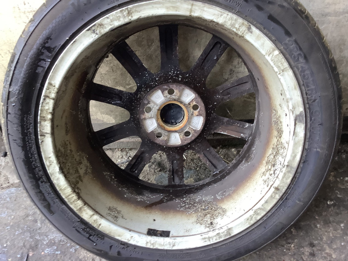 VOLKSWAGEN GOLF MK5 ALLOY WHEEL 17" 1K0601025K WITH TYRE 225X45X17 2002 200810