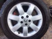 HONDA  CR V  ALLOY WHEEL 17'' TYRE 215X65X17 SWA 765A 2006 20124