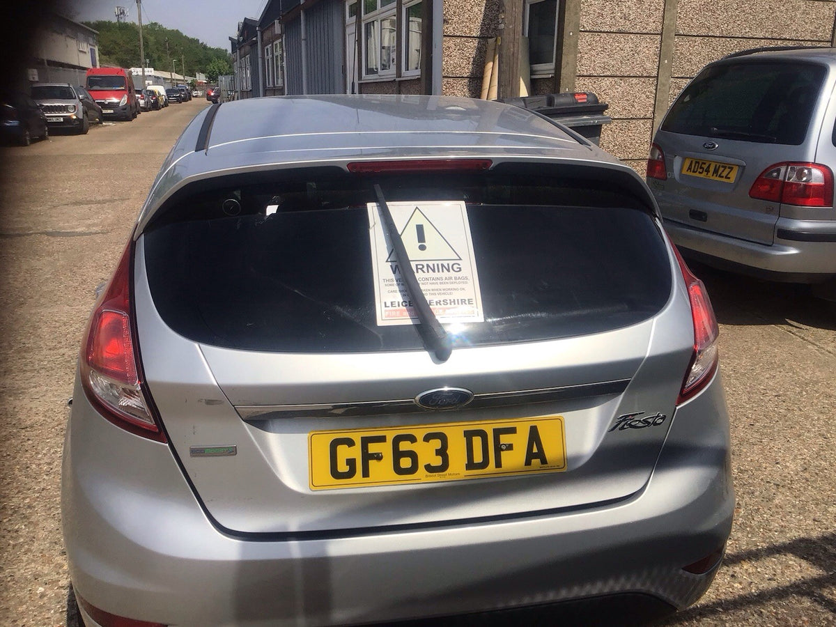 FORD FIESTA MK7.5  TAILGATE MOONDUST SILVER  2013 20170