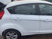 FORD FIESTA MK7 DRIVER'S SIDE O/S REAR  DOOR FROZEN WHITE 2008 20170