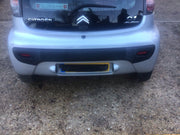 CITROEN C1 REAR BUMPER SILVER METALLIC PAINT CODE KTB 2005 20141