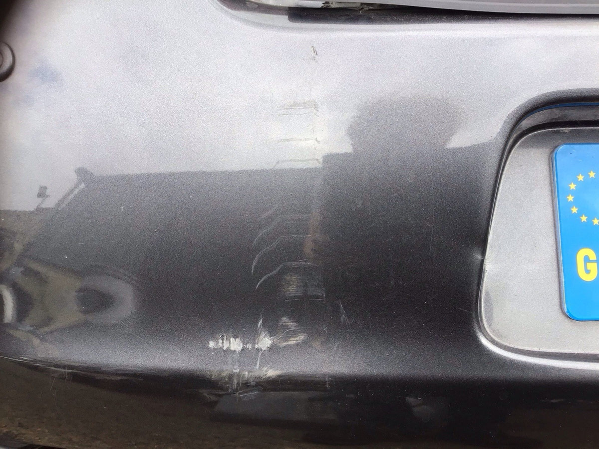 TOYOTA YARIS MK2 REAR BUMPER IN MAGNETIC GREY MET 1G3  5 DOOR 2006 20104