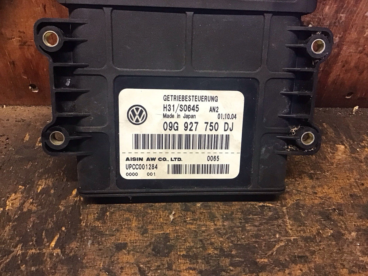 VOLKSWAGEN GOLF MK5 TRANSMISSION CONTROL MODULE TCM TCU GEARBOX 09G927750DJ5