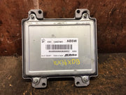 VAUXHALL CORSA E PETROL ENGINE CONTROL UNIT 12657461 WITH SECURITY CODE 15 20193