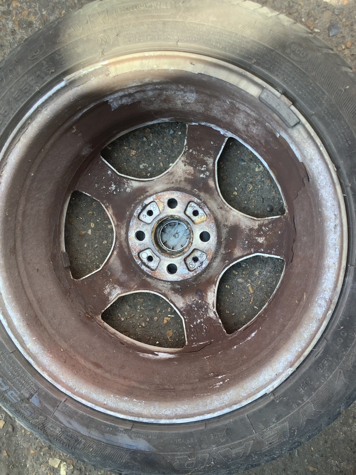 MINI COOPER R50 R53 ALLOY WHEEL 16'' TYRE 195X55X16 2001 20069