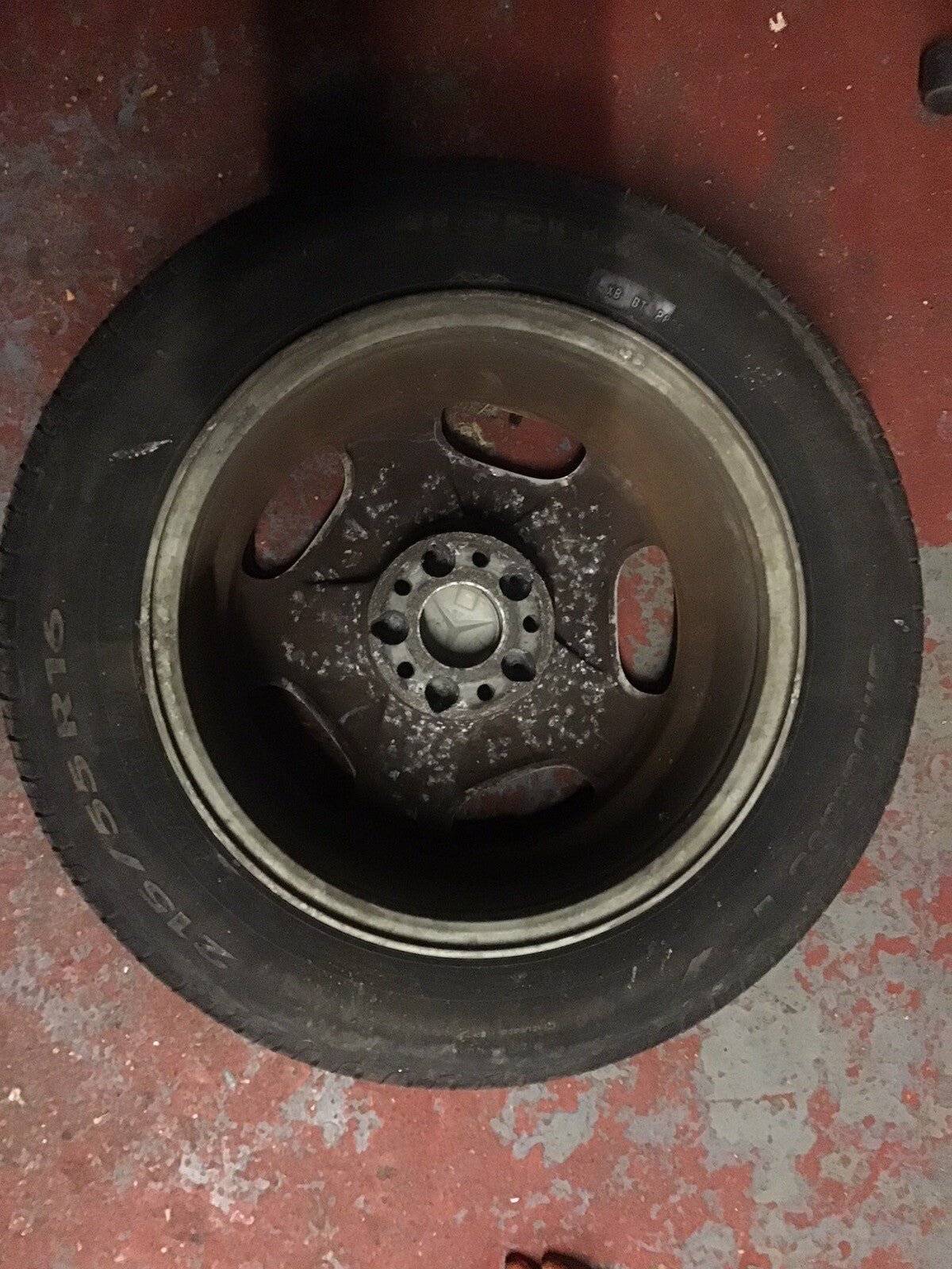 MERCEDES E CLASS W210 ALLOY WHEEL 16'' TYRE 215X55X16 2104010402 1995 200211