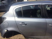 VAUXHALL CORSA D DRIVERS SIDE O/S REAR DOOR IN SILVER LAKE 5 DOOR 2006 20144