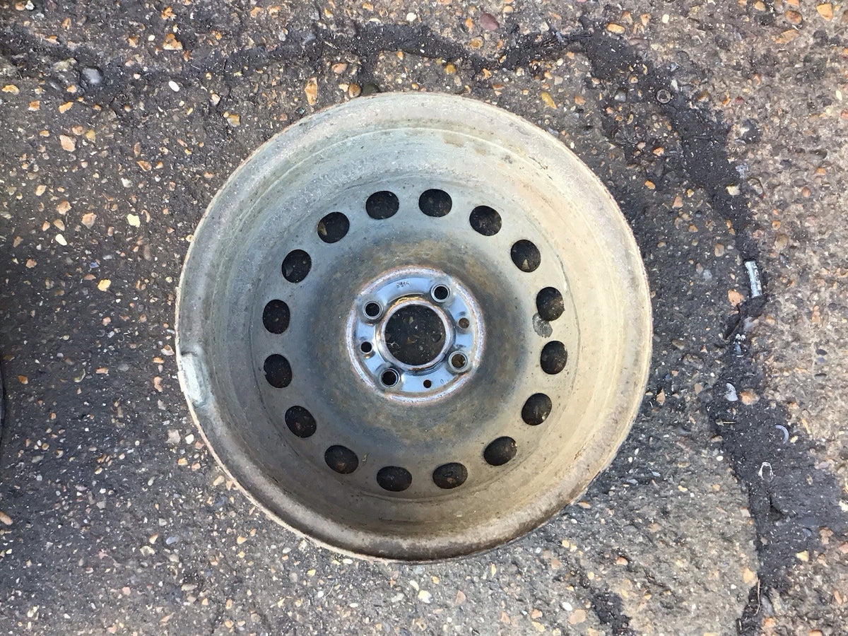 FIAT 500 FORD KA MK2 SPARE WHEEL 14'' STEEL RIM 2008 20154