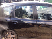 HONDA JAZZ MK2 DRIVER'S SIDE O/S REAR DOOR NIGHTHAWK BLACK PEARL B92P 2002 20082