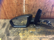 VOLKSWAGEN POLO 6R  PASSENGER'S SIDE MIRROR BLACK 6R2857501AG  2009 20152