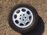 MERCEDES S CLASS W126 ALLOY WHEEL 15'' TYRE 8 HOLE 225X60X15 1980 19910