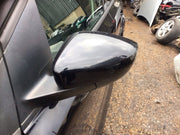 VOLKSWAGEN POLO 6R PASSENGERS SIDE N/S WING MIRROR BLACK PEARL LC9X  2009 20170
