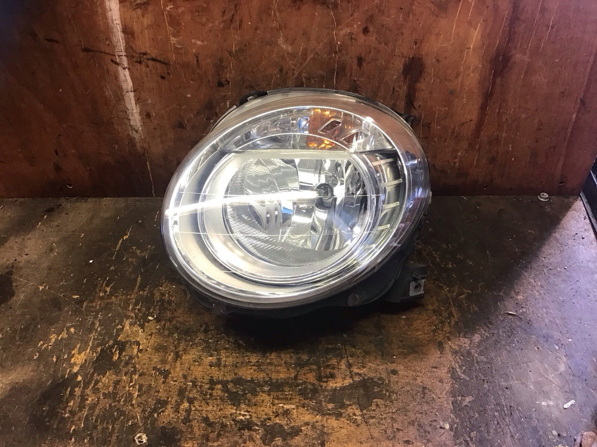 FIAT 500 PANGERES'S SIDE N/S HEADLIGHT HALOGEN 2008 20154