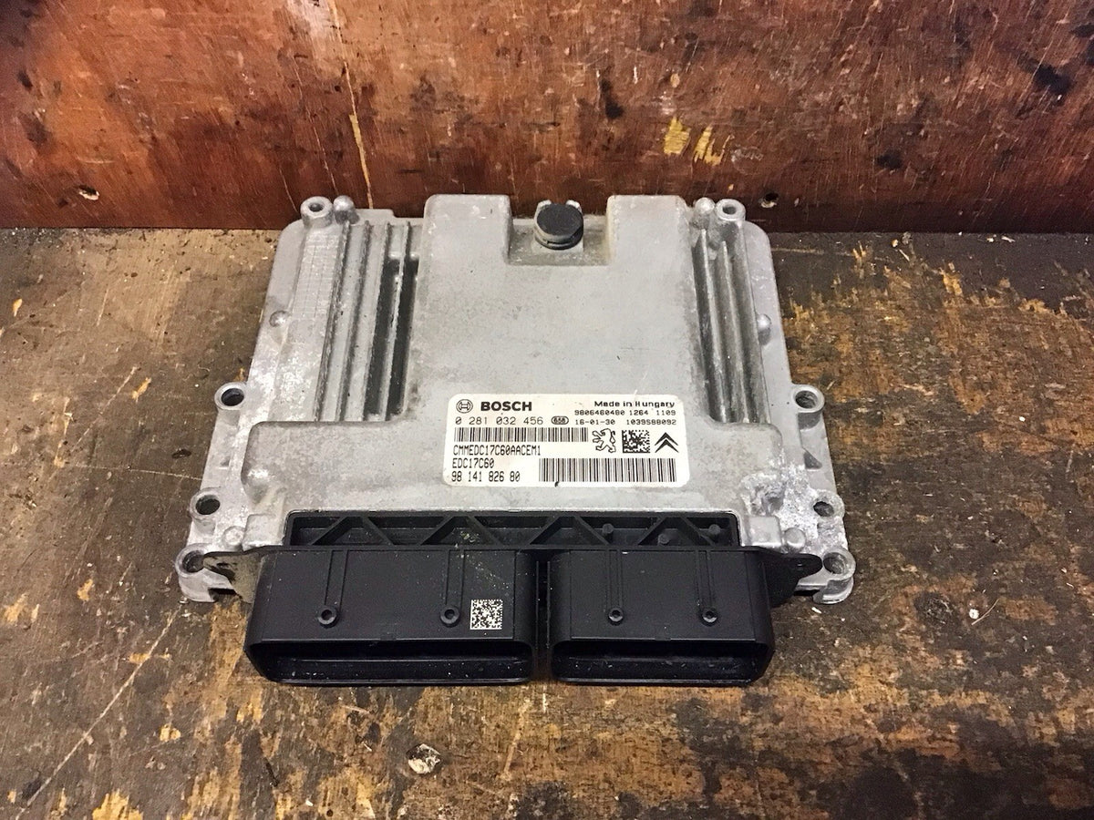 PEUGEOT 2008 MK1 DIESEL  ECU ENGINE CONTROL UNIT 9814182680 2013 20192