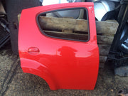 PEUGEOT 107 DRIVER'S SIDE O/S REAR DOOR SCARLET RED PAINT CODE KJH 2005 20124
