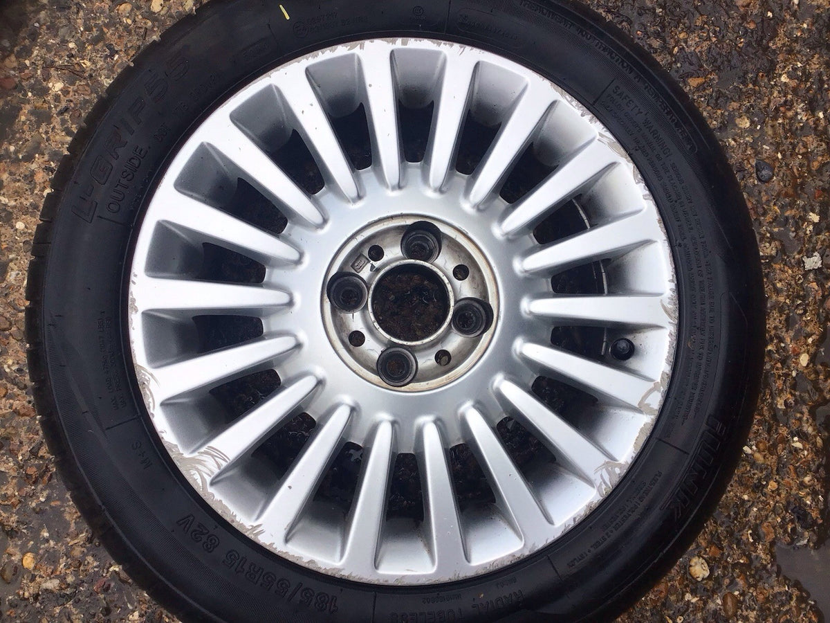 FIAT 500 ALLOY WHEEL 15" 51845435 WITH TYRE 185X55X15 2008 20212